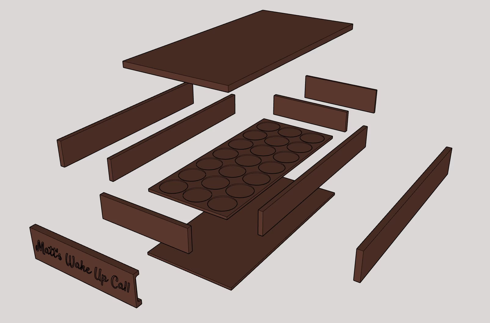 Coffee Pod Drawer Design Sketchup - Coffee Pod Drawer.avif